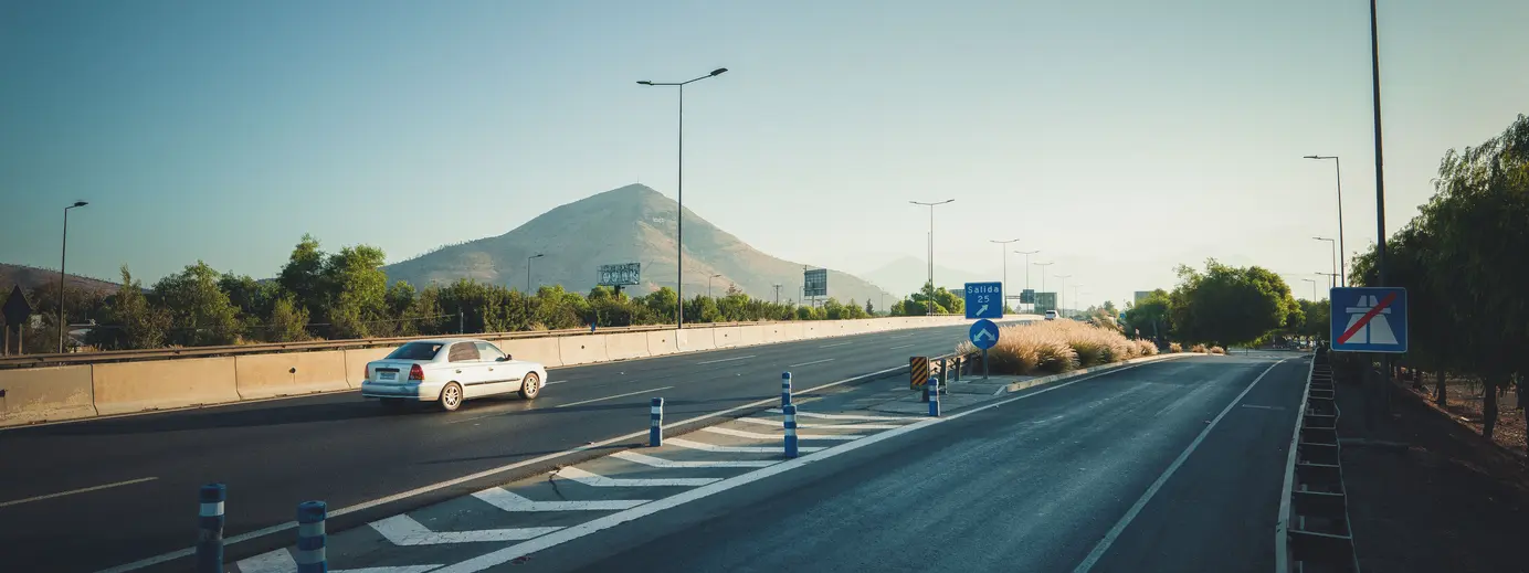 Motorway in Chile
