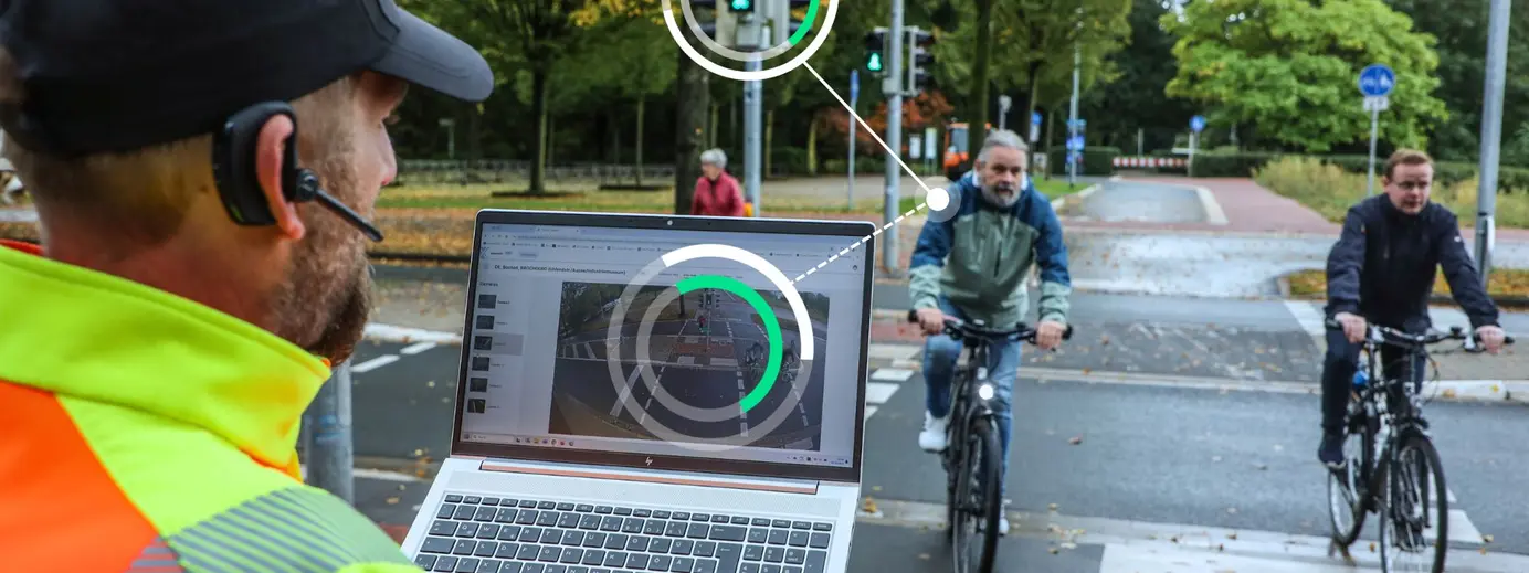 Yunex Traffic: enhancing cyclist safety and comfort in Bocholt with Yutraffic awareAI