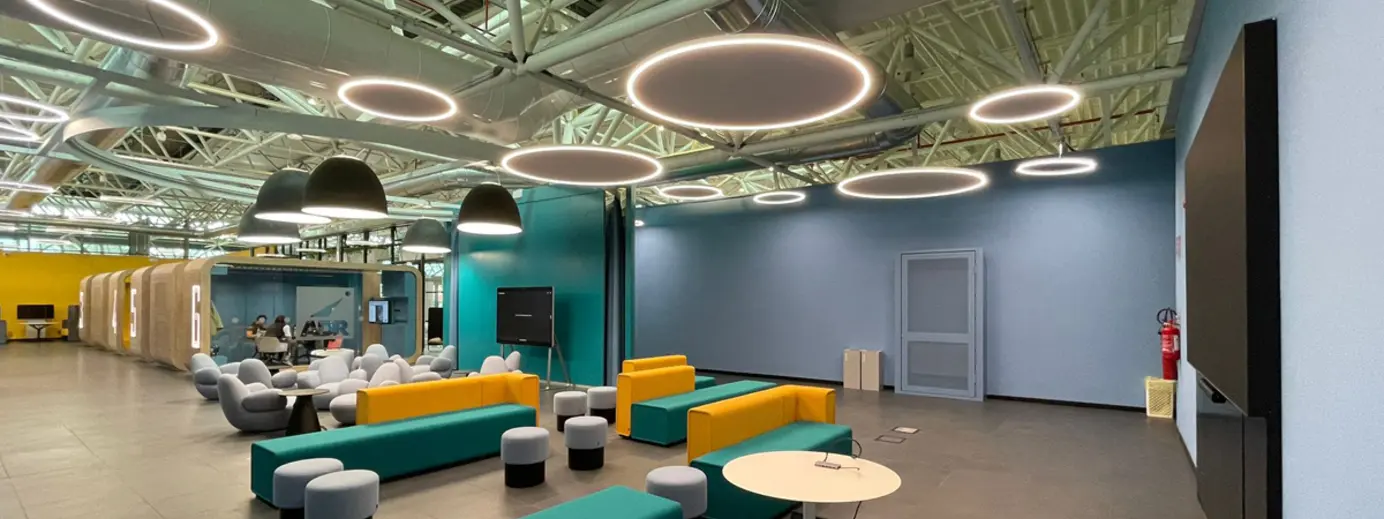 Visuale interno di un Hub